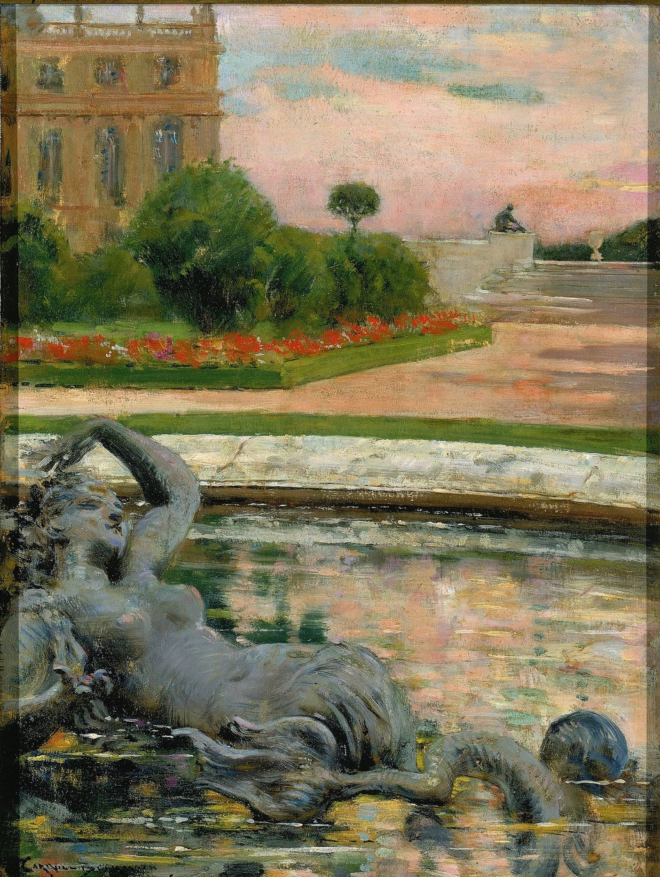 Parterre du Nord, Fontaine des Sirenes - Carroll Beckwith