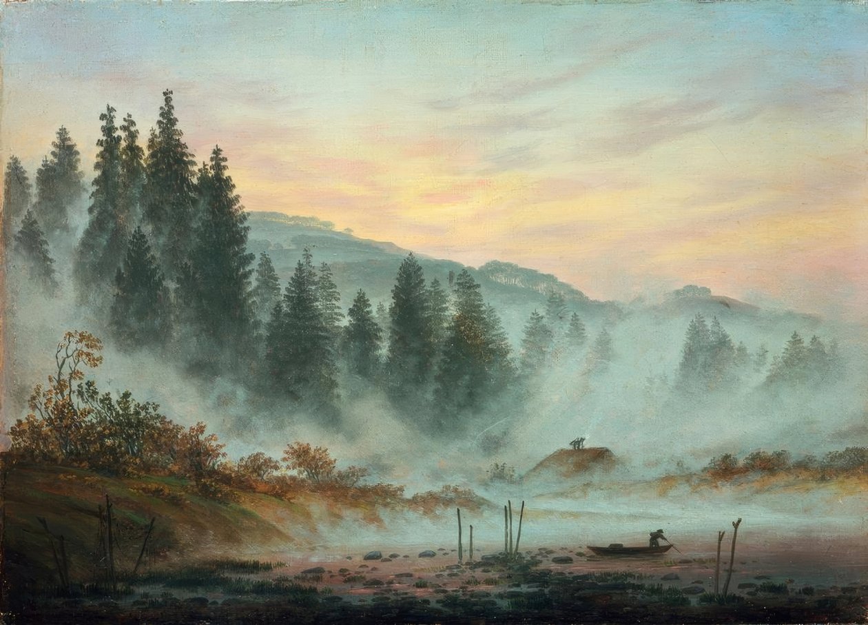 Le Matin - Caspar David Friedrich