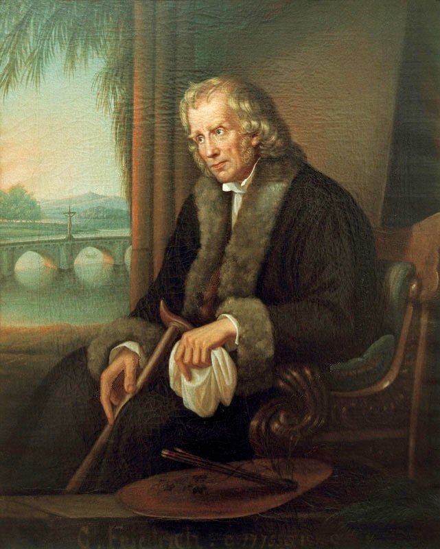 Portrait de Caspar David Friedrich - Caspar David Friedrich