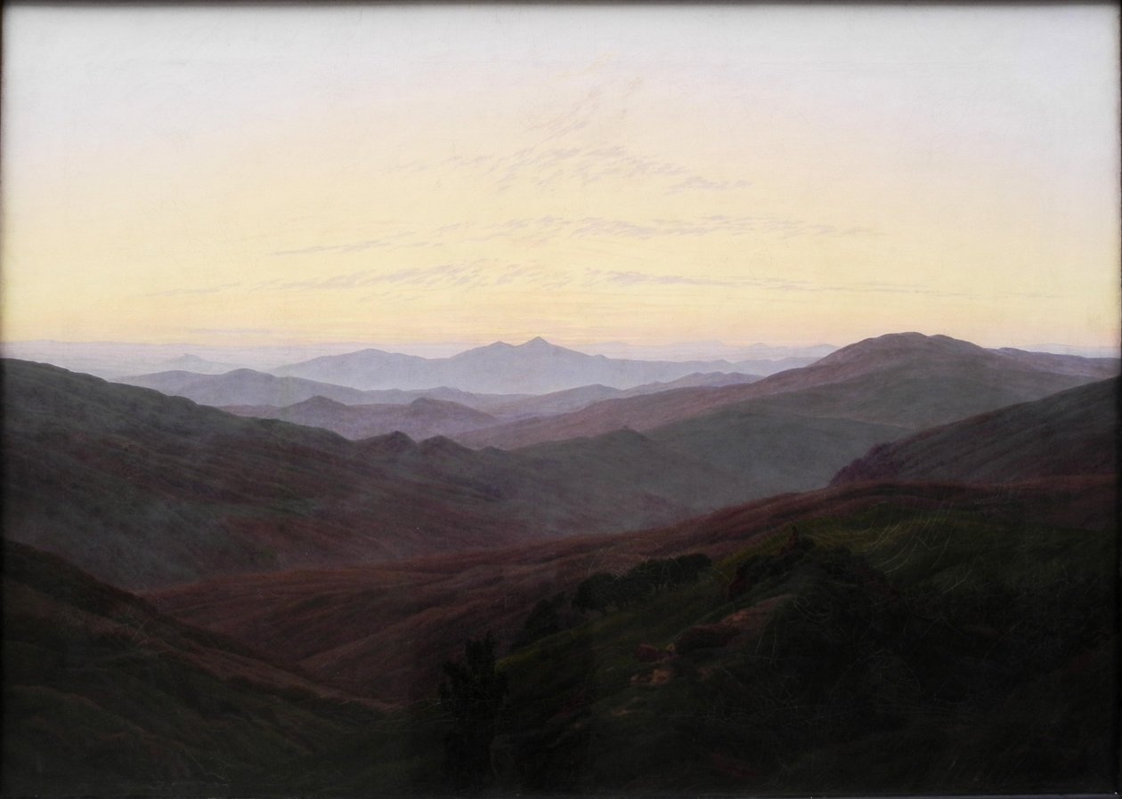 Monts des Géants - Caspar David Friedrich