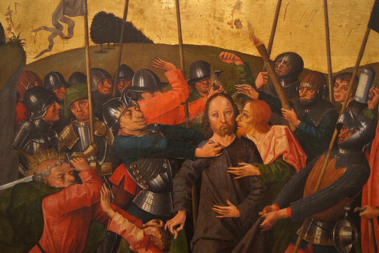 Retable de Colmar (Arrestation de Jésus) - Caspar Isenmann