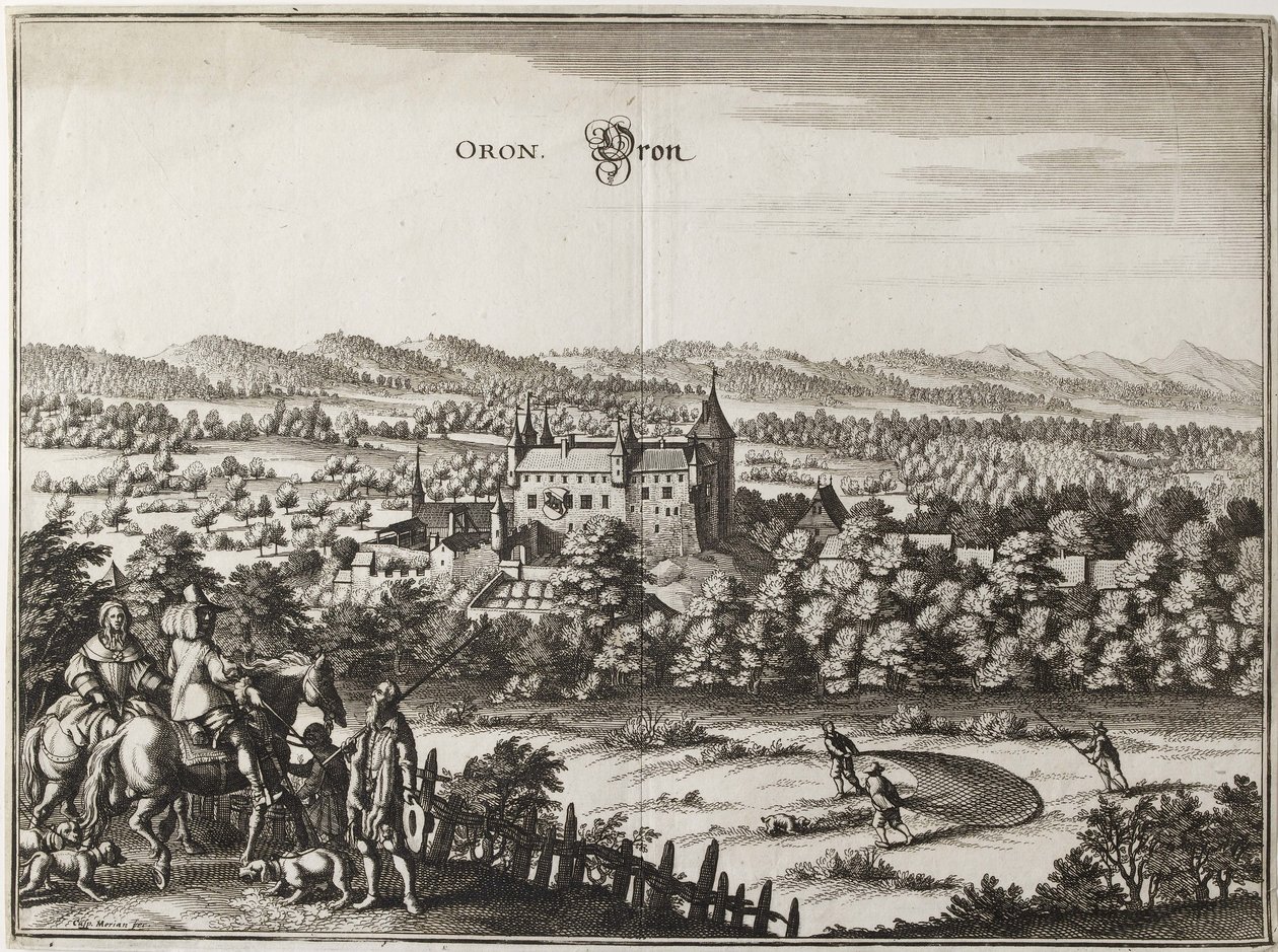 Vue du château d