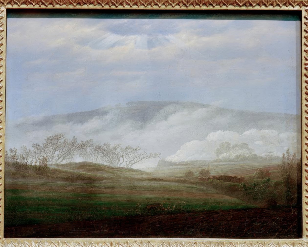 Brouillard dans la vallée de l