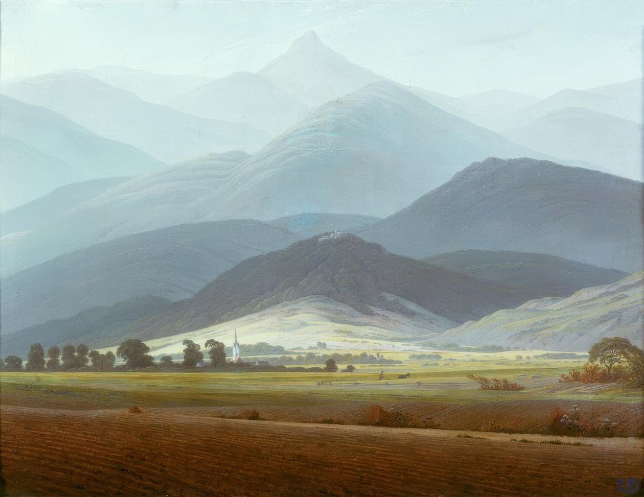 Paysage des Monts des Géants - Caspar David Friedrich