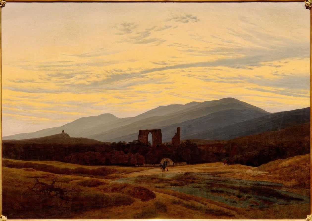 Ruine dans les monts des Géants - Caspar David Friedrich