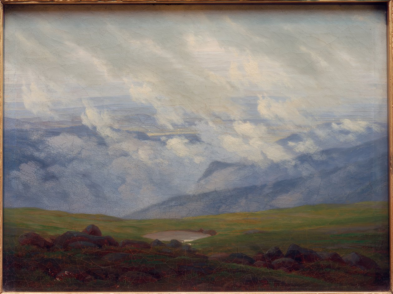 Nuages mouvants - Caspar David Friedrich