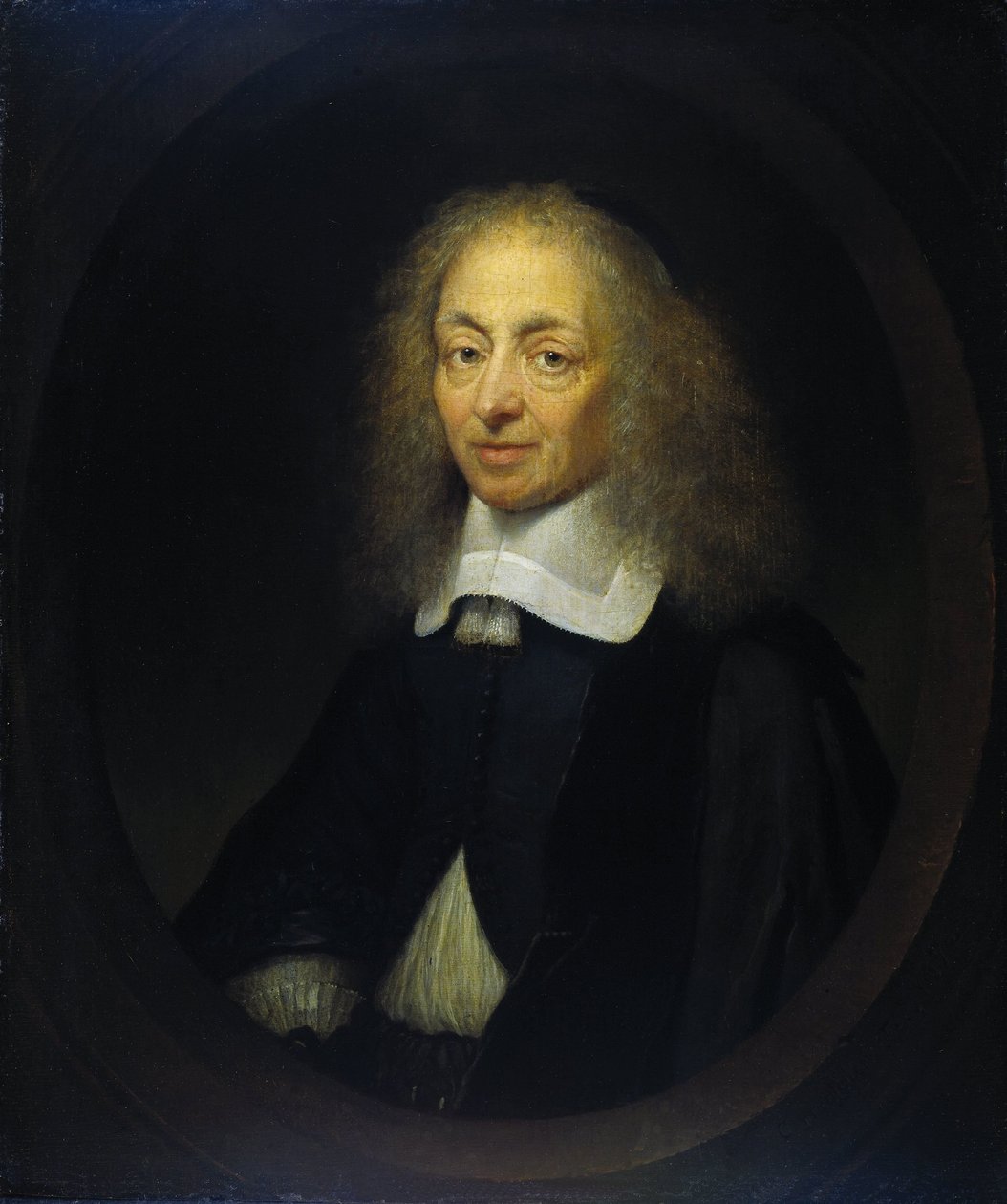 Portrait de Constantijn Huygens (1596-1687) - Caspar Netscher