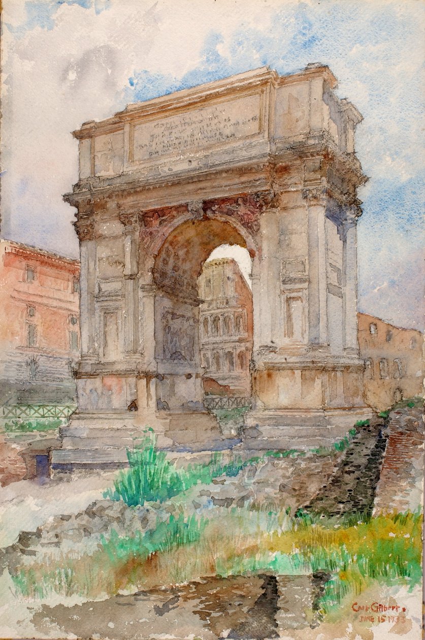 Arc de Titus, Rome - Cass Gilbert