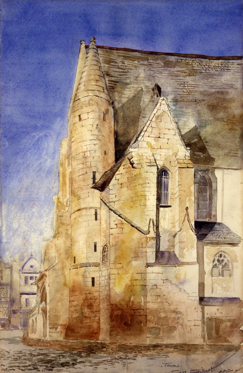 Vieille église, Tours, France - Cass Gilbert