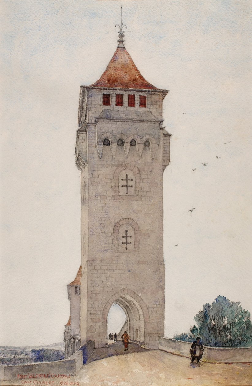 Pont Valentre, Cahors - Cass Gilbert