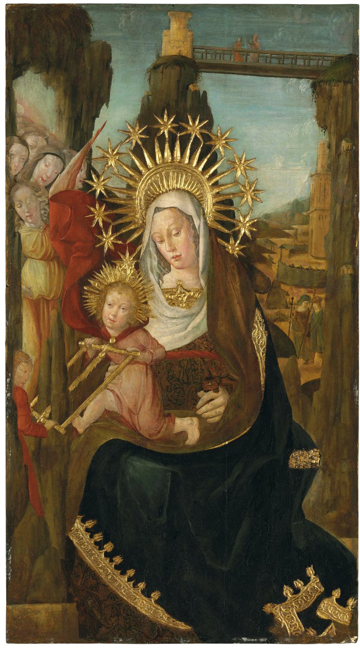 La Vierge de Montserrat, c.1530-40 - Catalan School