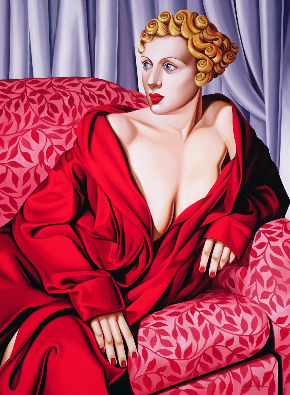 Kimono rouge - Catherine Abel