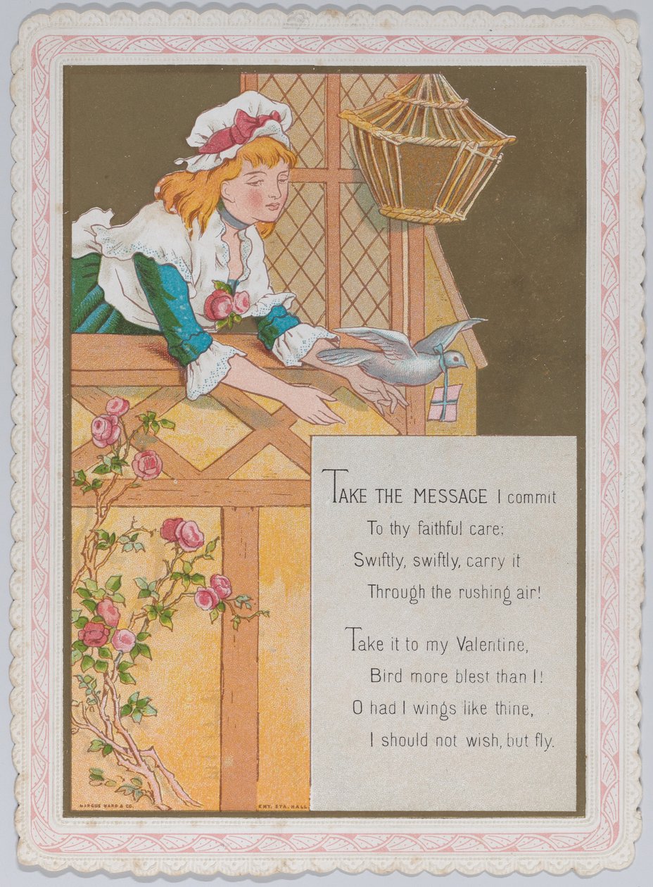 Valentine, 1874 - Catherine Greenaway