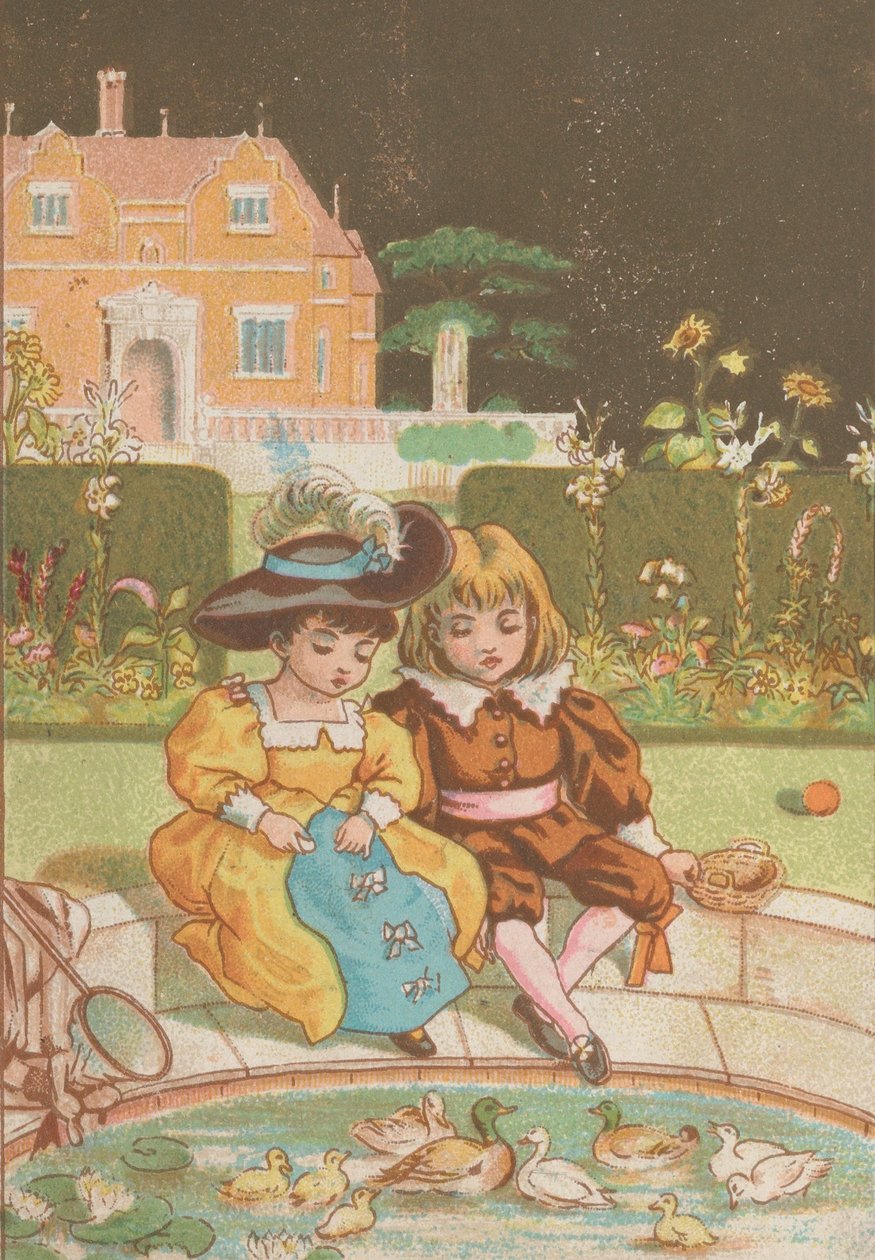 Valentine, vers 1880 - Catherine Greenaway