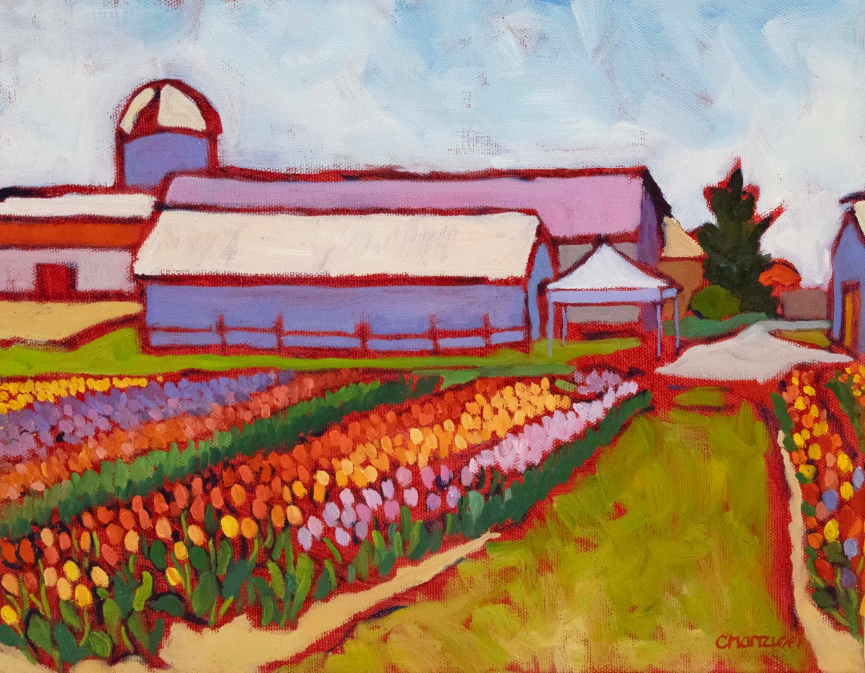 Champs de tulipes, 2019 - Catherine J Martzloff