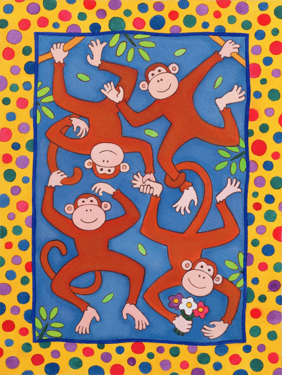 Singe espiègle - Cathy Baxter