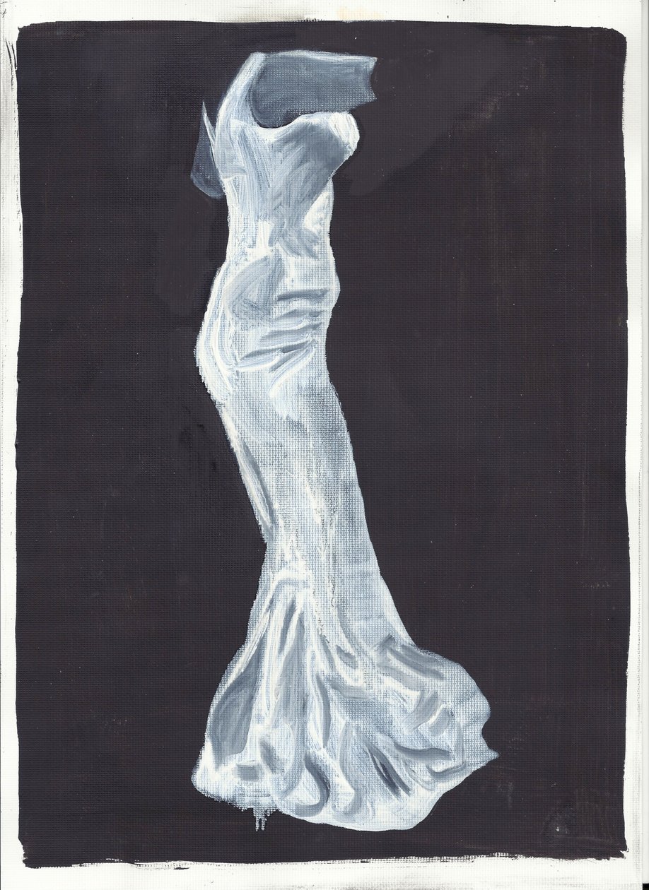 Elsie, 2012 (huile et acrylique sur papier) - Cathy Lomax