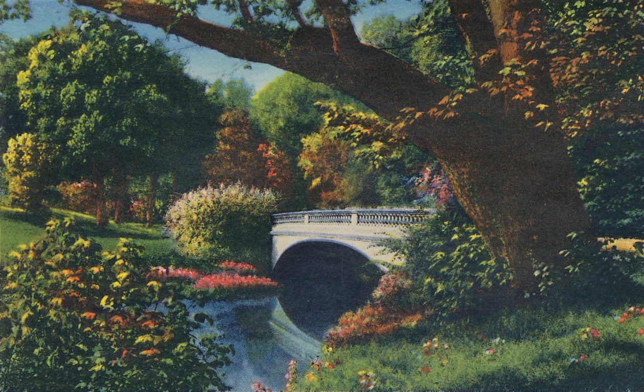 Pont n° 5, parc Cherokee, 1942 - Caufield and Shook