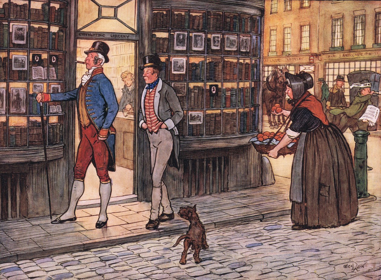 Et ici, à la grande horreur de M. John Smauker, Sam Weller a commencé à siffler - Cecil Charles Windsor Aldin