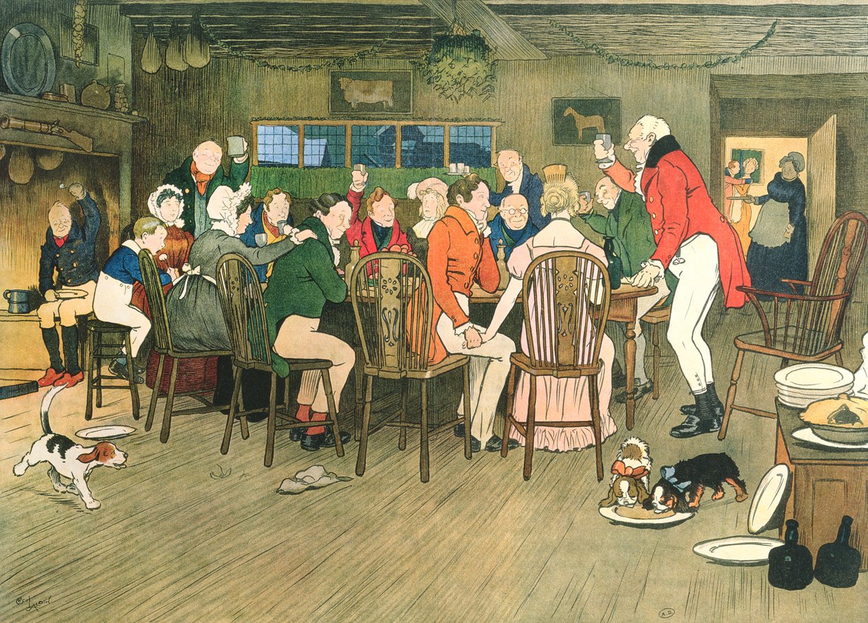 Le dîner de Noël à l