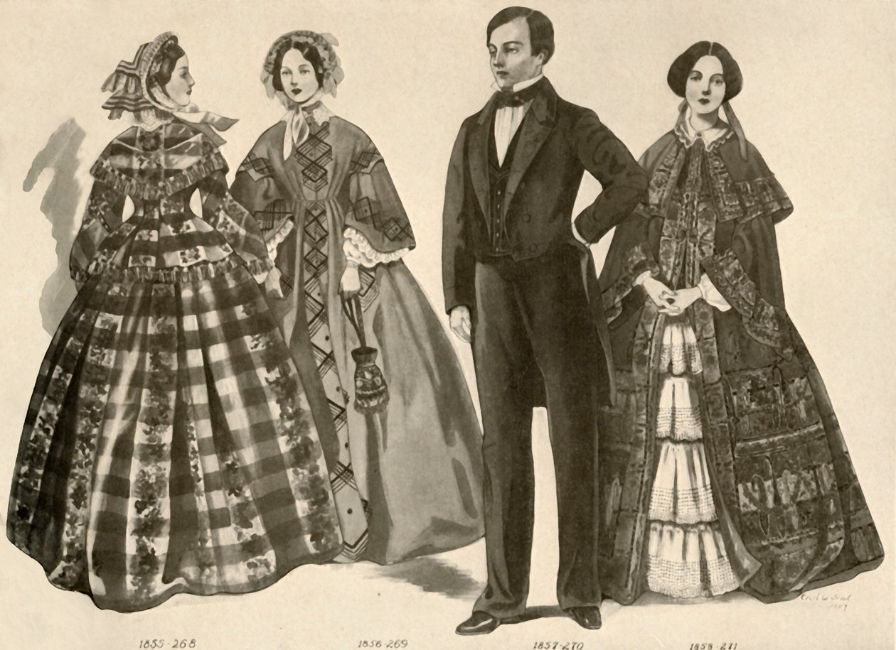 Vêtements de 1850-1856, 1907, 1937 - Cecil W. Trout