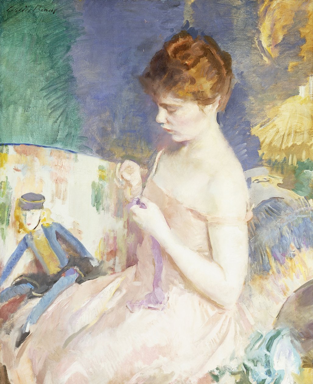 Habillage des Poupées - Cecilia Beaux
