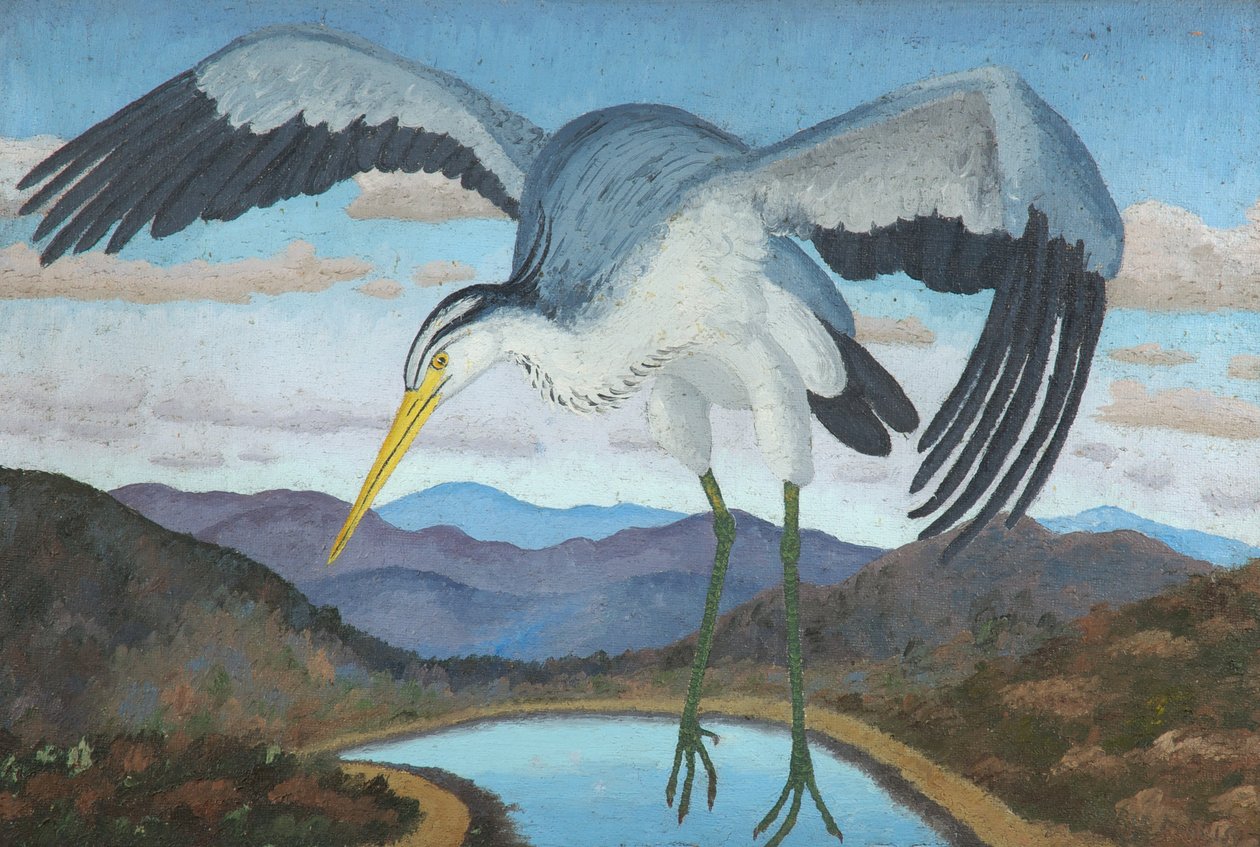 Héron - Cedric Morris