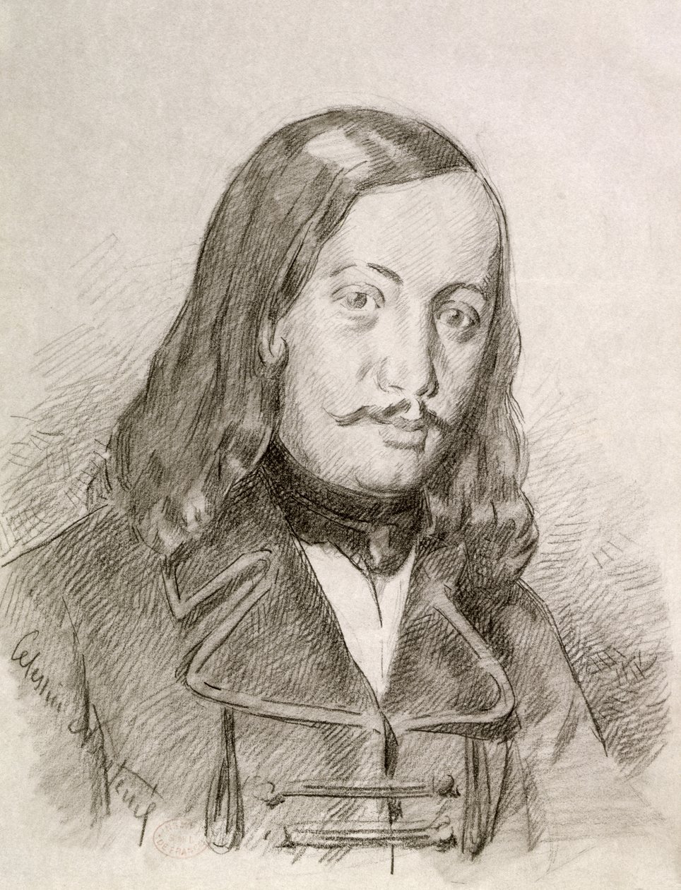 Théophile Gautier (1811-72) - Celestin Francois Nanteuil