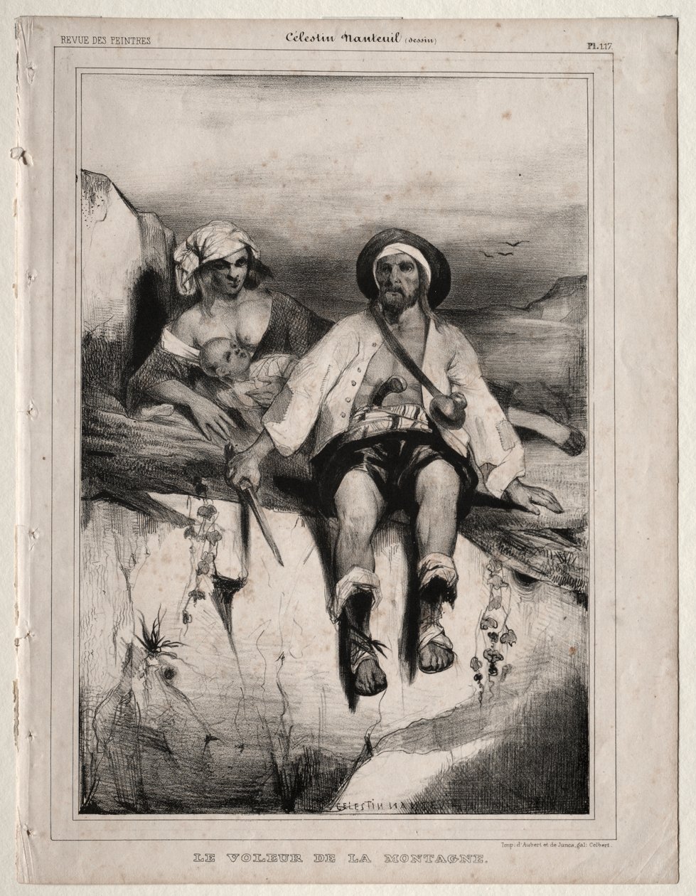 Le voleur de la montagne - Celestin Francois Nanteuil
