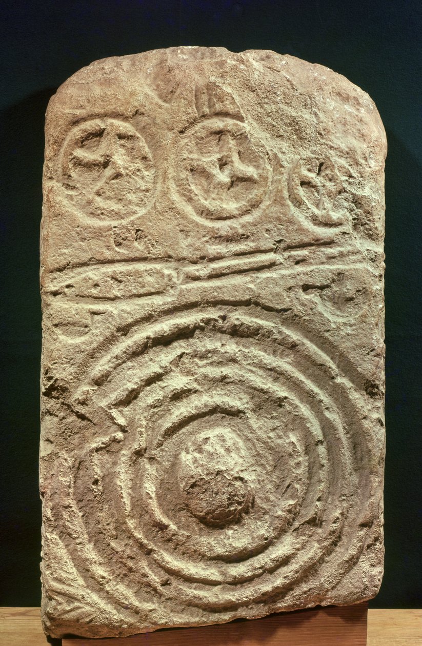Stèle sculptée - Celtic