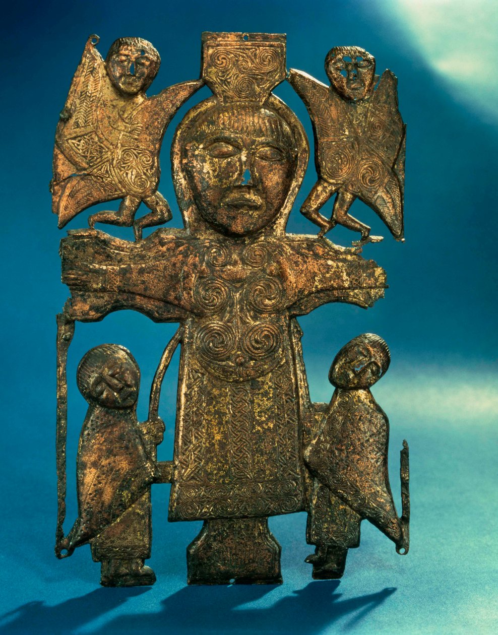 Plaque de la Crucifixion de Saint Jean, fin du VIIe siècle - Celtic