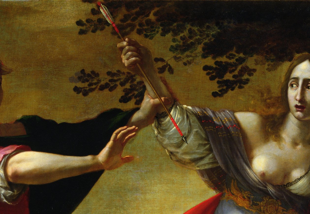 Renaud et Armide, c.1630-40 (détail) - Cesare Dandini