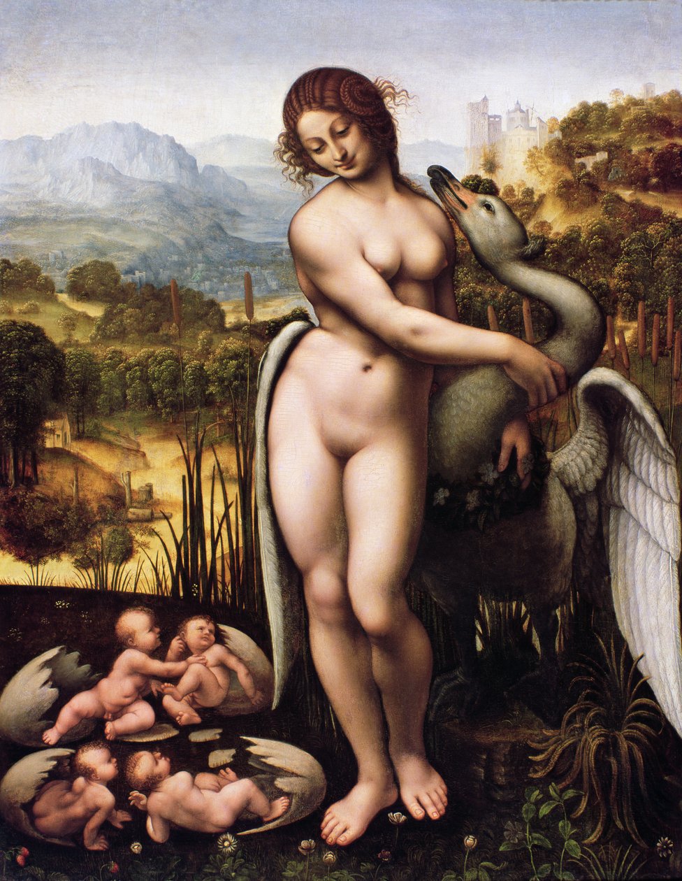 Léda et le Cygne - Cesare da Sesto