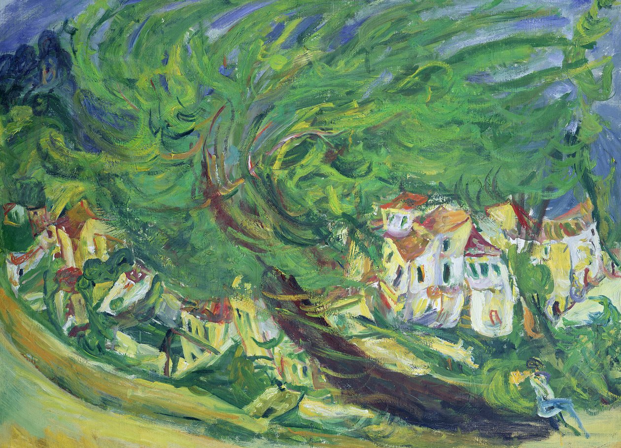 Arbre tombé, vers 1922-23 - Chaim Soutine