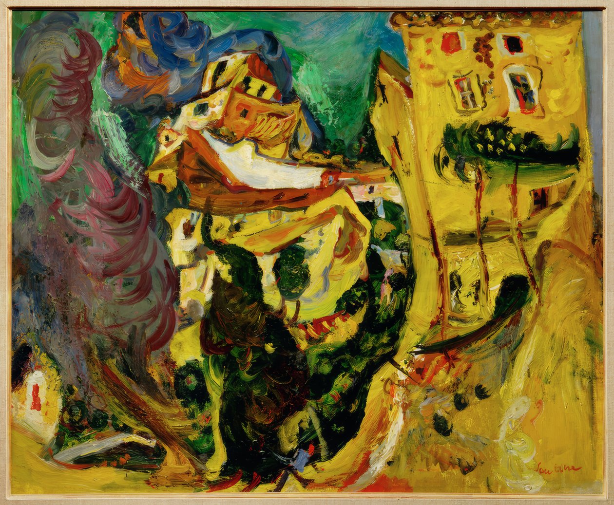 Paysage à Cagnes (La Gaude, France) - Chaim Soutine