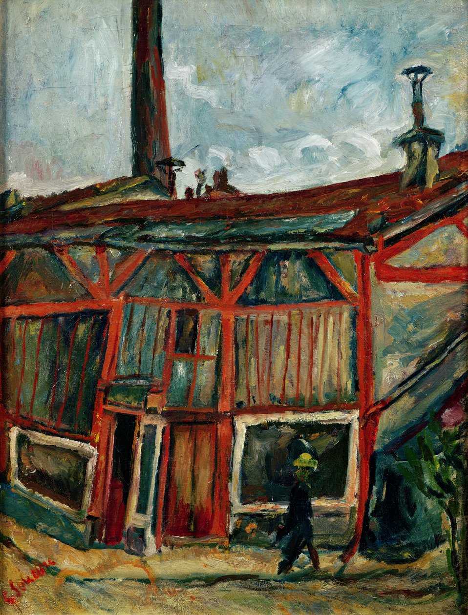 Studios dans la ville de Falguière, 1914 - Chaim Soutine