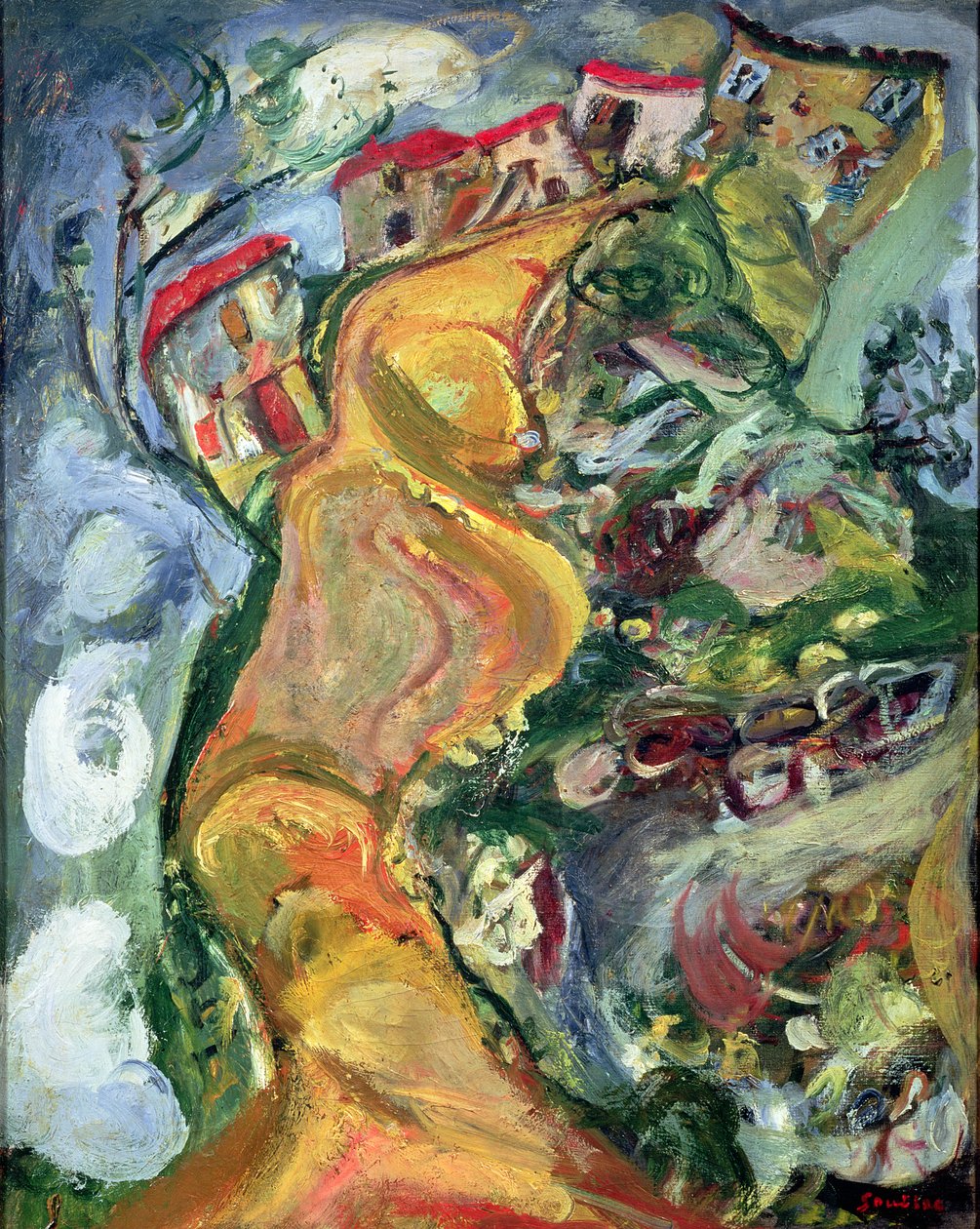 La Route de Cagnes, 1924 - Chaim Soutine