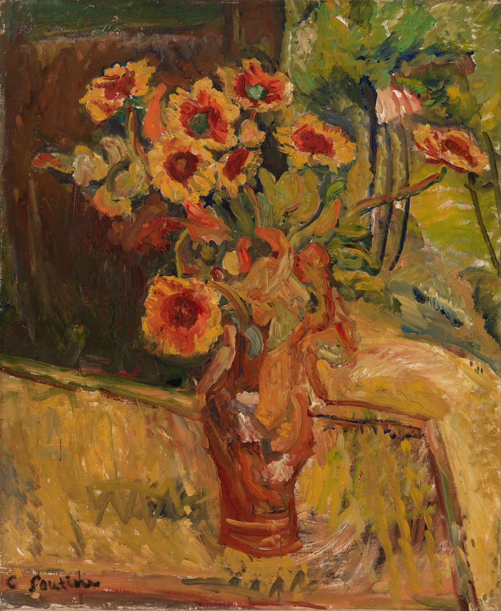 Bouquet de fleurs - Chaim Soutine