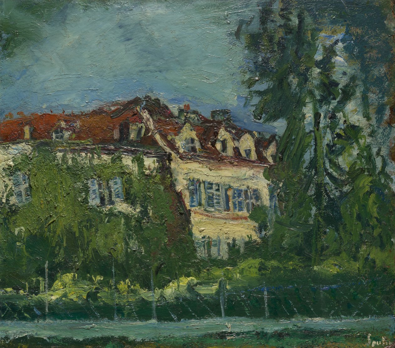 Paysage avec maison, vers 1934 - Chaim Soutine