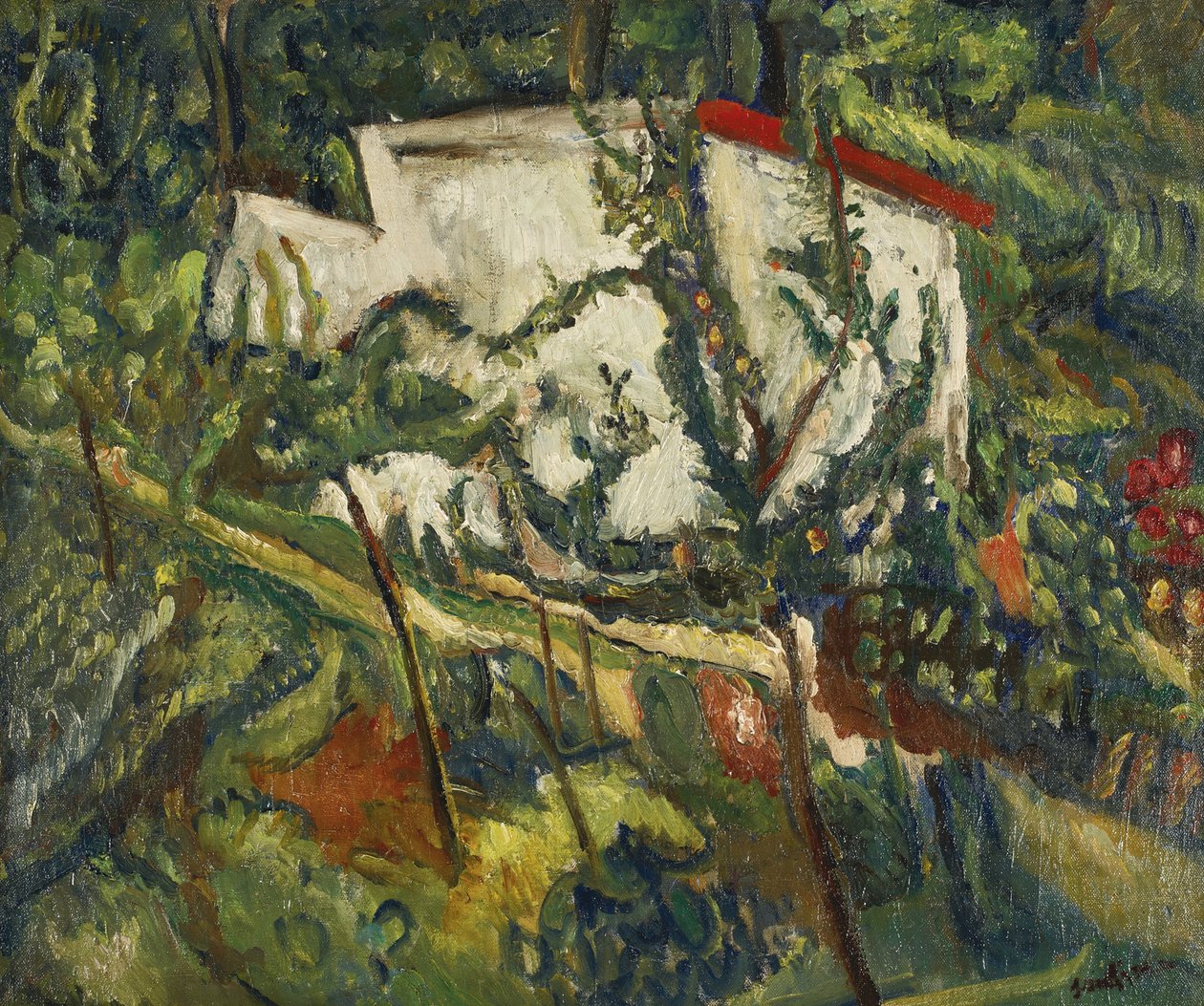 Maison de Clamart, c. 1918 - Chaim Soutine