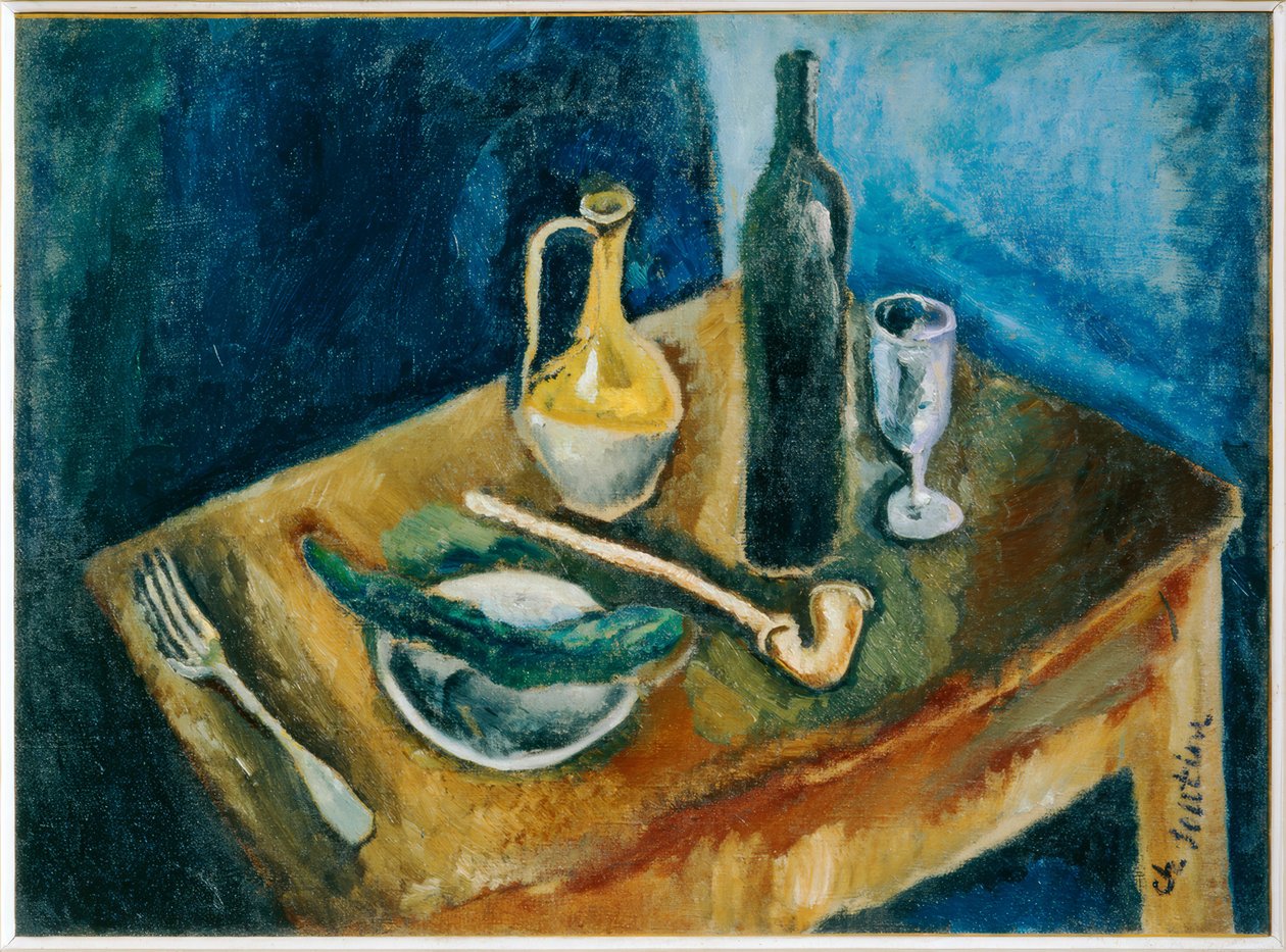 Nature morte à la pipe - Chaim Soutine
