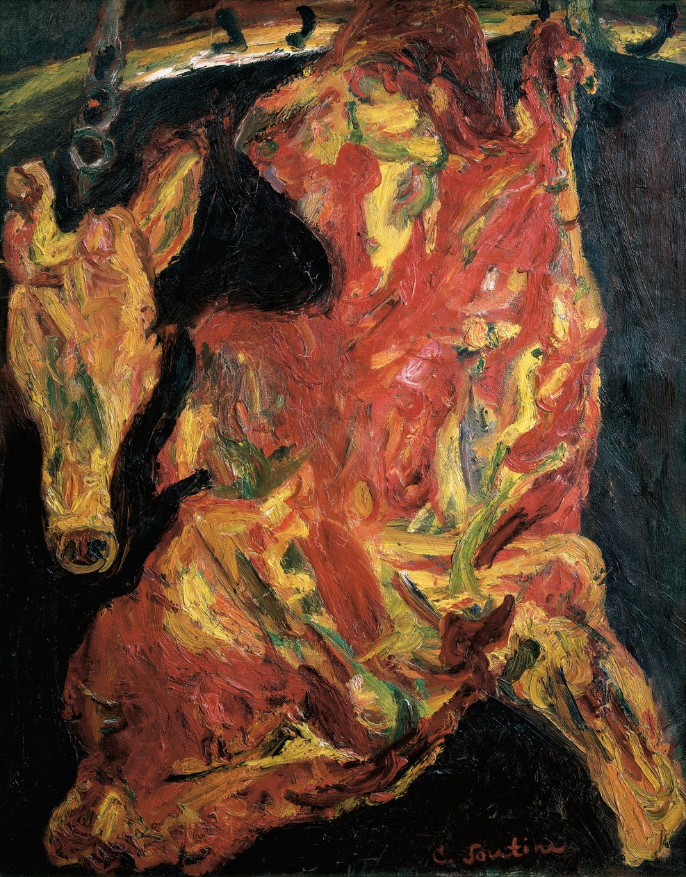 Côté de bœuf et tête de veau - Chaim Soutine