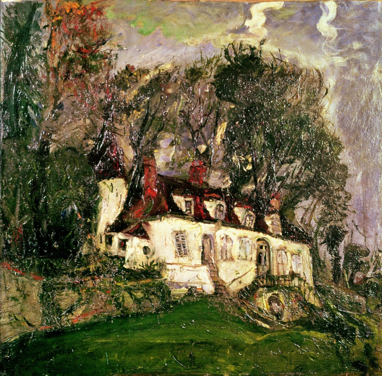La maison à Oiseme, 1934 - Chaim Soutine