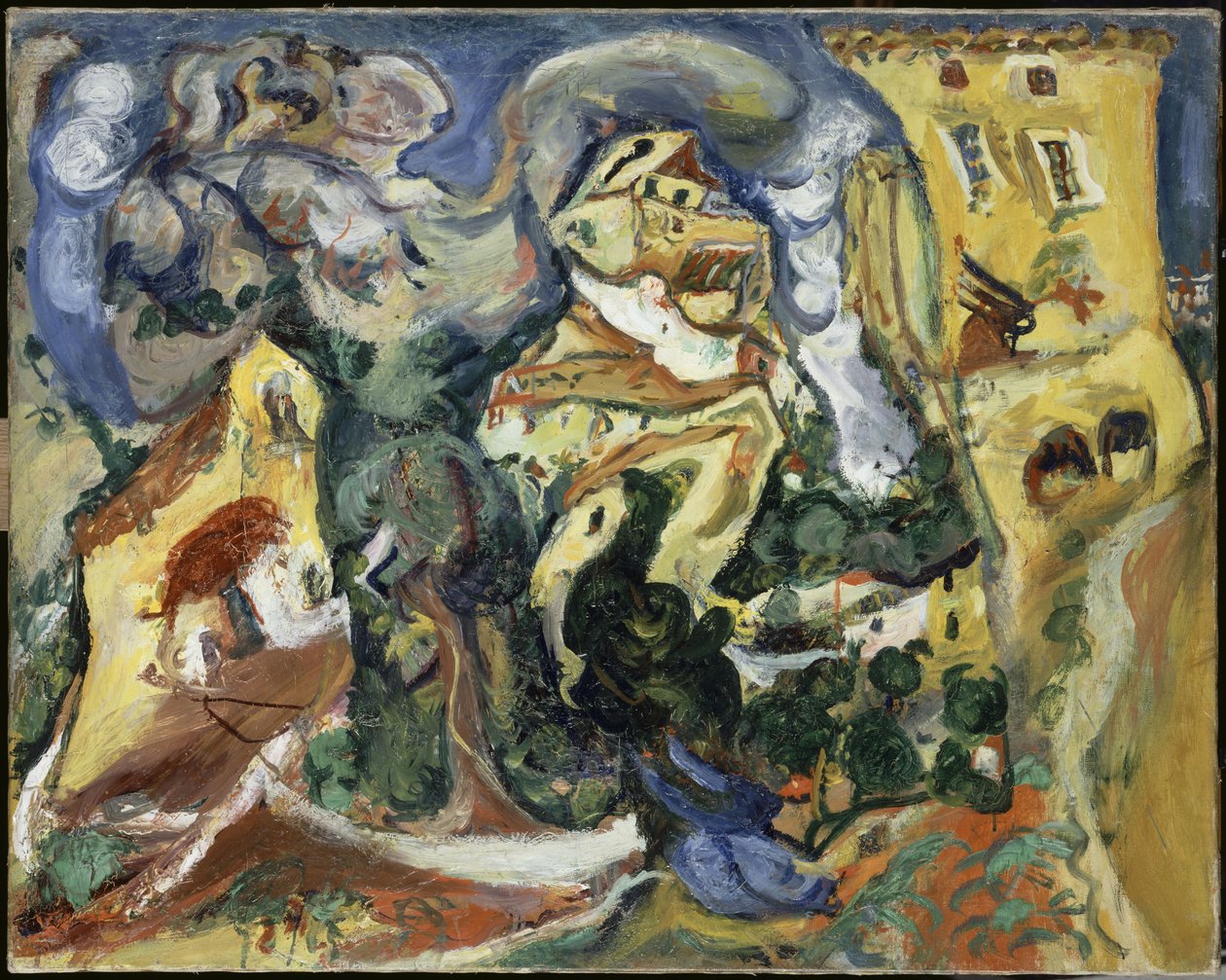Le Village, vers 1923 - Chaim Soutine