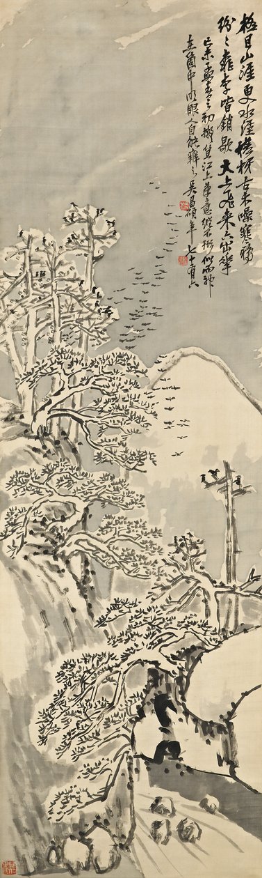 Hiver enneigé - Changshuo Wu