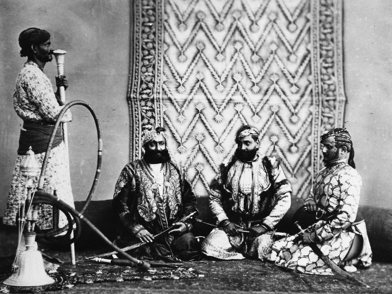 Rajputs, vers 1860 - Charles Robertson
