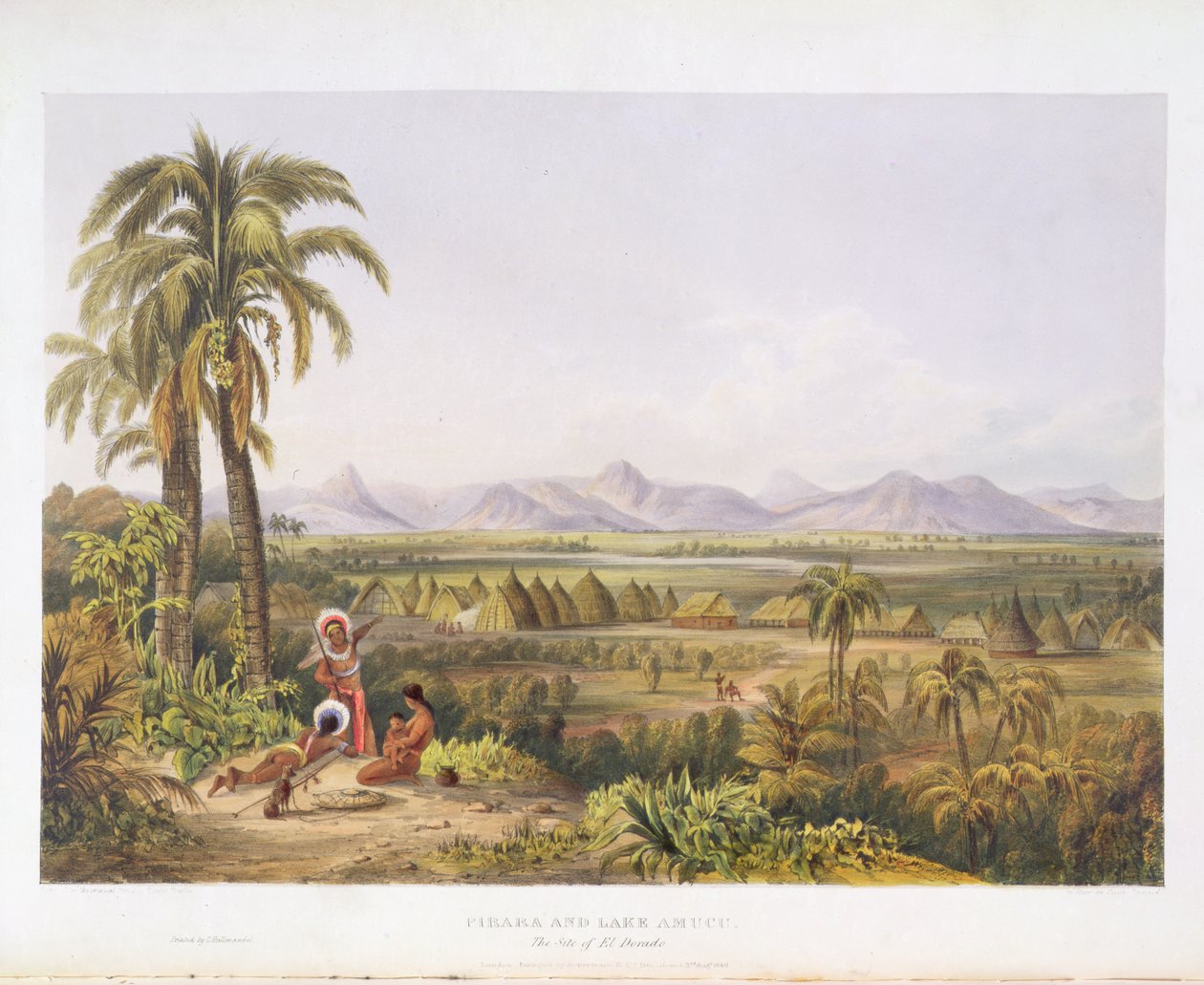 Pirara et le Lac Amucu, le Site d