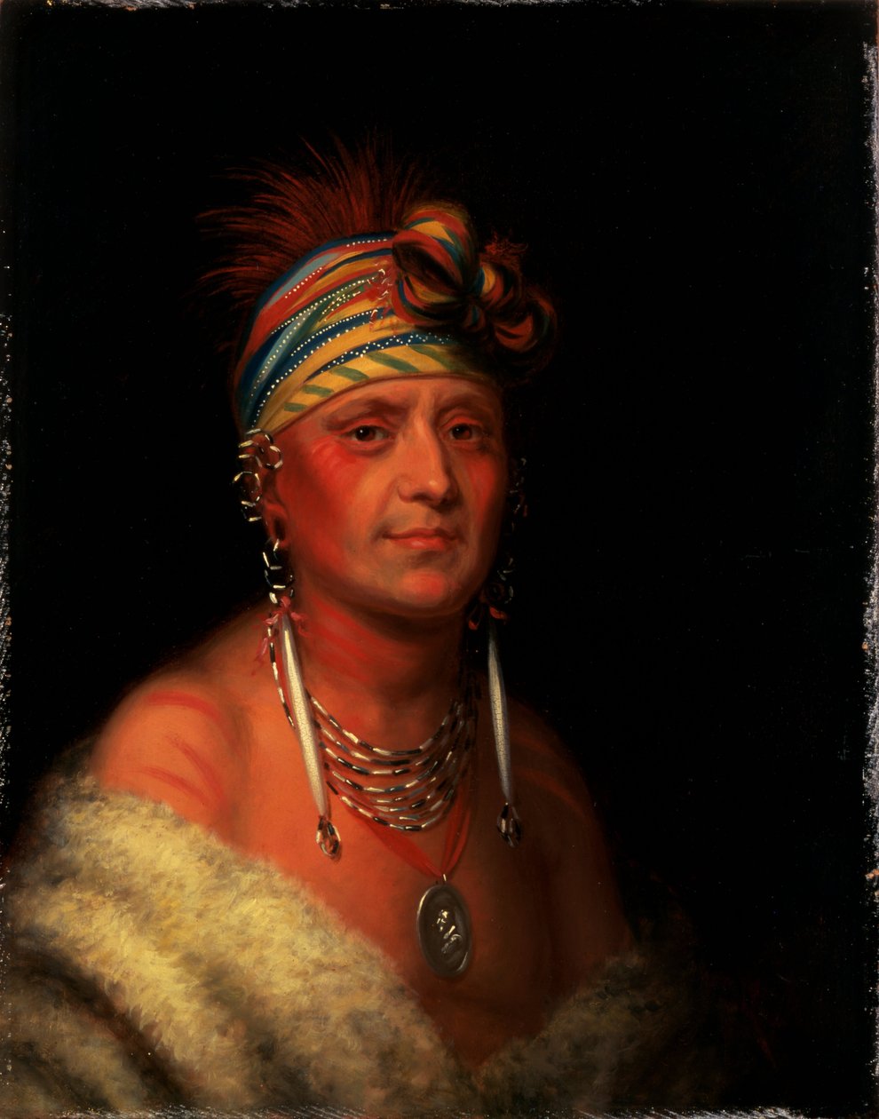 Shaumonekusse (Loup des prairies), Oto - Charles Bird King