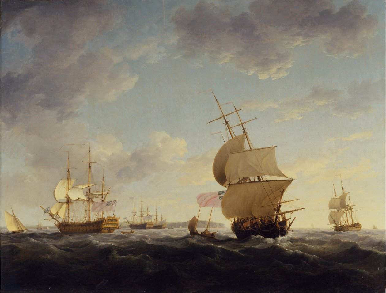 Navigation dans la Manche - Charles Brooking