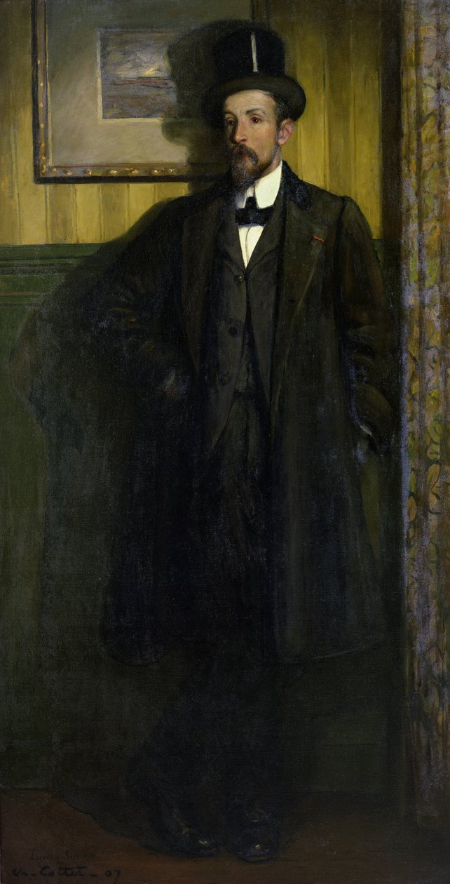Portrait de Lucien Simon (1864-1945) 1907 - Charles Cottet